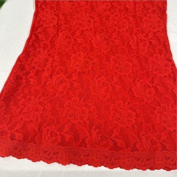 NWT $52 Hanky Panky [ XS ] 1390L Signature Sheer Lace Lingerie Camisole Red - Picture 12 of 14